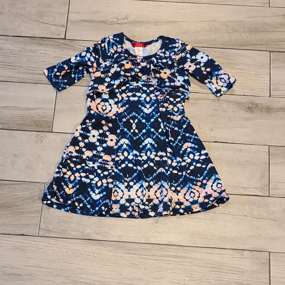 🦔 1st Kiss Girls patterned dress☀️
